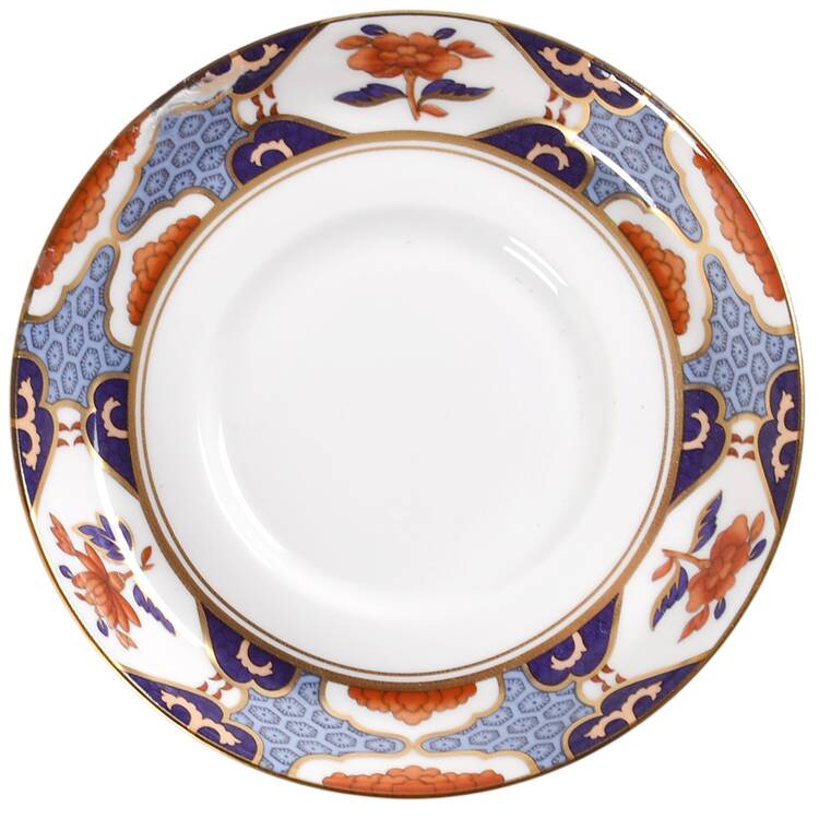 Shima Border Saucer for Demitasse Cup