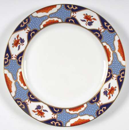 Shima Border 12" Chop Plate (Round Platter)