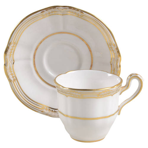 Sheffield Flat Demitasse Cup & Saucer Set