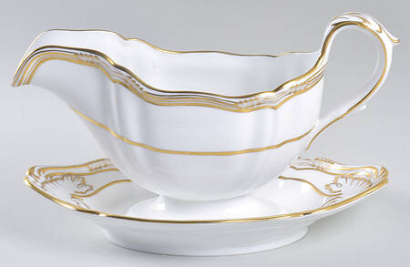Sheffield Gravy Boat with Attached Underplate
