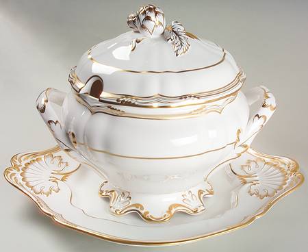 Sheffield Tureen & Lid w/Underplate