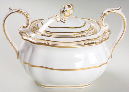 Sheffield Sugar Bowl & Lid