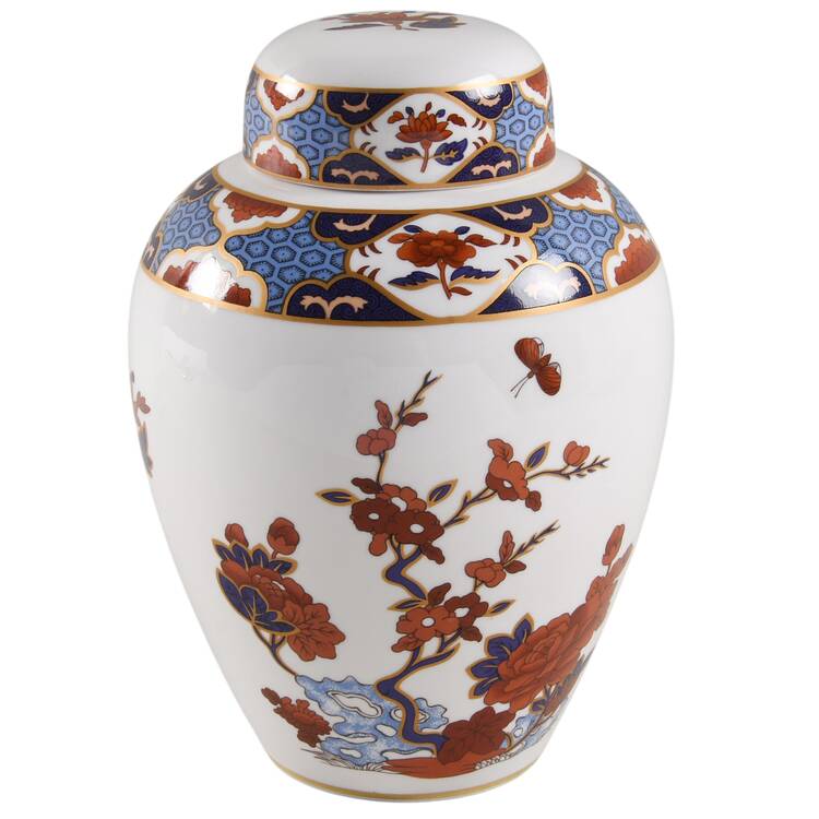 Shima Large Ginger Jar & Lid
