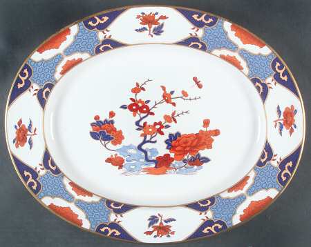 Shima 16" Oval Serving Platter