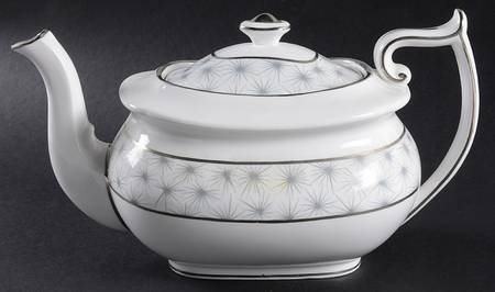 Silver Mist Teapot & Lid