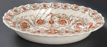 Sorrento 9" Oval Vegetable Bowl