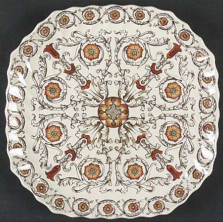 Sorrento Square Luncheon Plate