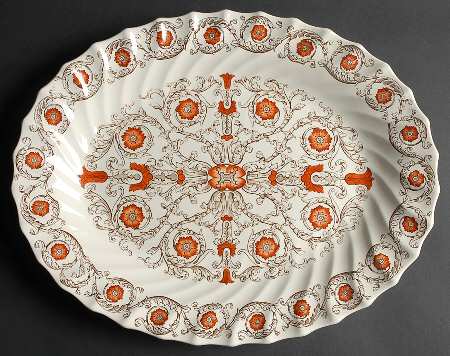 Sorrento 15" Oval Serving Platter