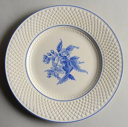 Camilla Blue (Mansard Shape) Luncheon Plate