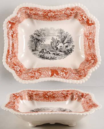 SP8 Rectangular Vegetable Bowl No Lid