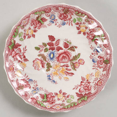 Spode's Bouquet Saucer for Oversized Cup