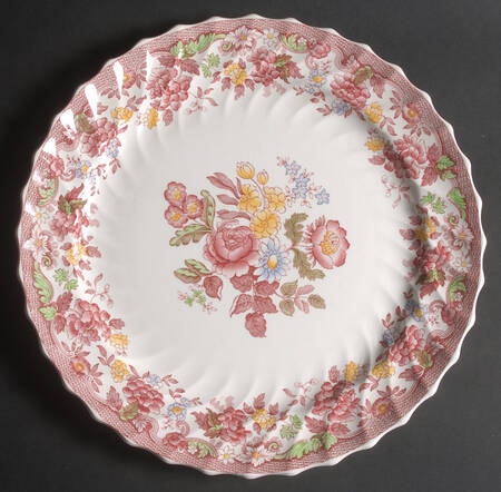 Spode's Bouquet 13" Chop Plate (Round Platter)