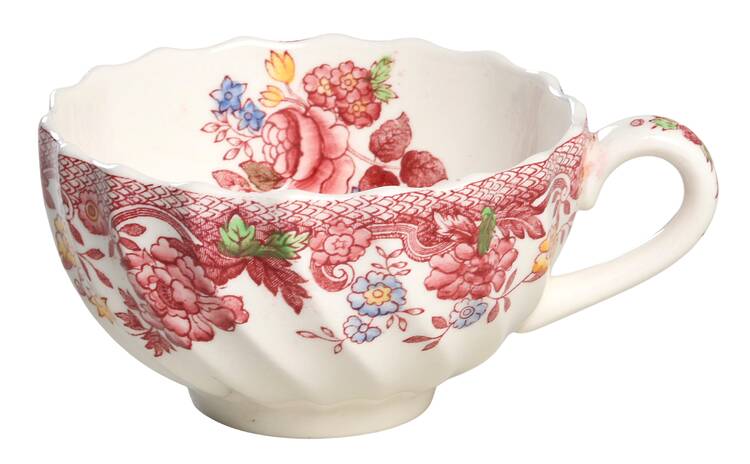 Spode's Bouquet Flat Cup
