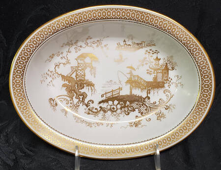 Spode's Garden 9" Oval Vegetable Bowl