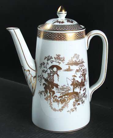 Spode's Garden Coffee Pot & Lid