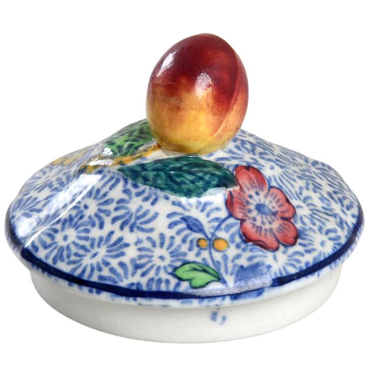 Spode's George III Blue Lid for Sugar Bowl