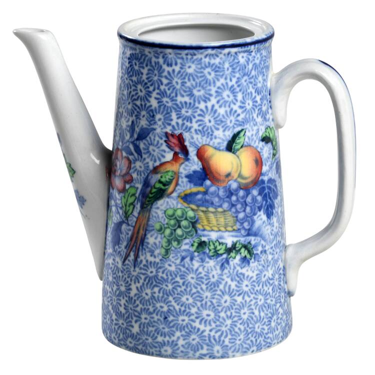 Spode's George III Blue Mini Coffee Pot No Lid