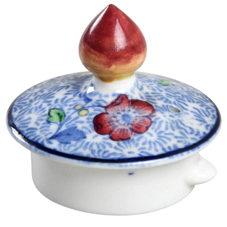 Spode's George III Blue Lid for Mini Coffee Pot
