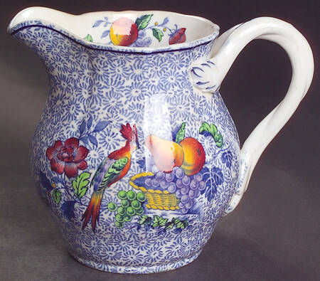 Spode's George III Blue 12 Oz Jug