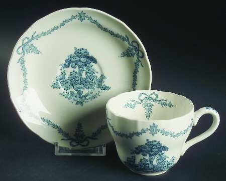 Spode's Peter Pan Flat Cup & Saucer Set
