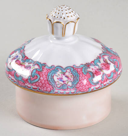 Spode's Queen Mary (Pink and Blue) Lid for Coffee Pot
