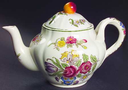 Springtime Teapot & Lid