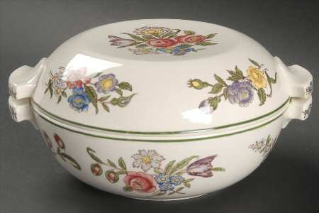 Springtime 1 Qt Round Covered Casserole