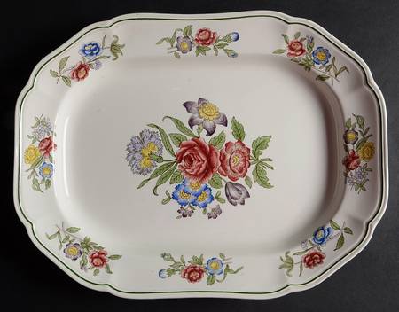 Springtime 14" Oval Serving Platter