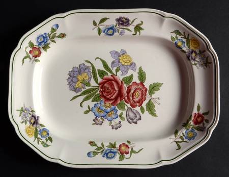 Springtime 12" Oval Serving Platter