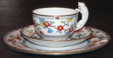 Spring Flat Cup & Saucer Set