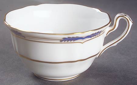 Stafford Blue Leaf Footed Cup