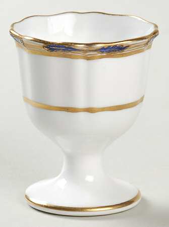 Stafford Blue Leaf Single Egg Cup