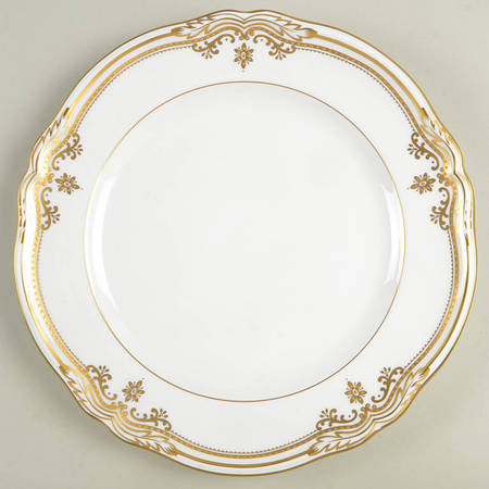 Stafford White Luncheon Plate