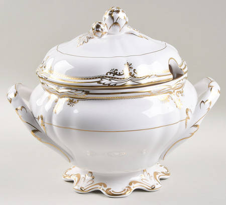 Stafford White Tureen &  Lid