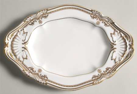 Stafford White Underplate for Gravy Boat
