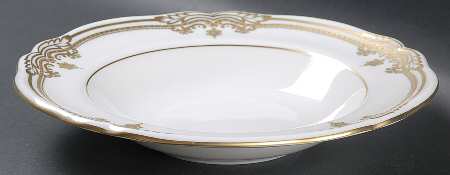 Stafford White Large Rim Soup Bowl