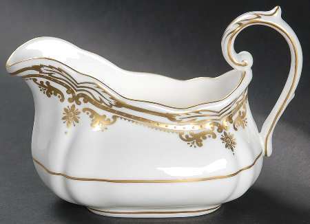 Stafford White Creamer