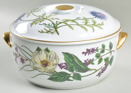Stafford Flowers 2 Qt Round Covered Oven-to-Table Casserole by Spode