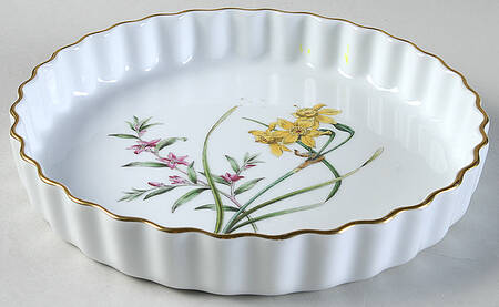 Stafford Flowers 9" Quiche Oven To Table