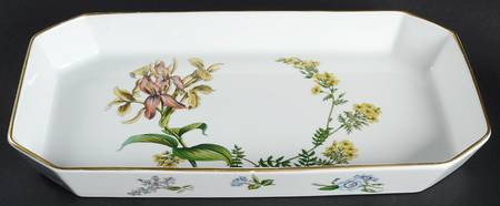 Stafford Flowers 15" Rectangular Baker Oven To Table