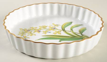 Stafford Flowers 7" Quiche Oven To Table