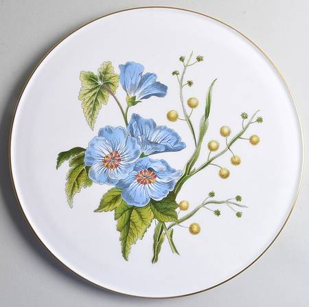Stafford Flowers Cake Plate
