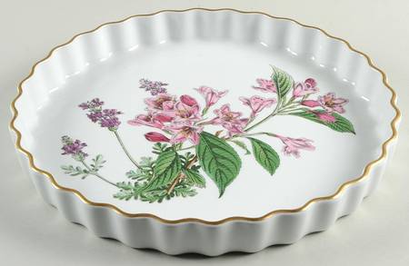 Stafford Flowers 14" Quiche Oven To Table