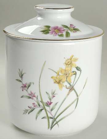 Stafford Flowers Large Oven To Table Canister & Lid
