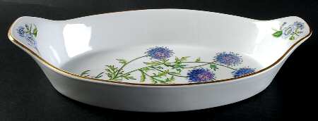 Stafford Flowers 13" Oval Oven To Table Baker