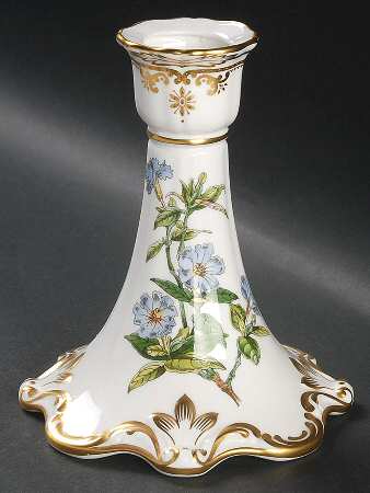 Stafford Flowers 5" Candlestick by Spode