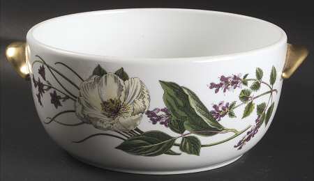 Stafford Flowers 2 Qt Round Oven-To-Table Casserole No Lid
