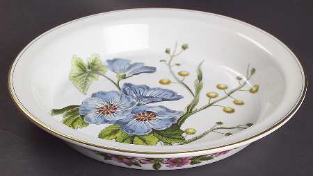 Stafford Flowers 10" Pie Baking Plate Oven To Table by Spode