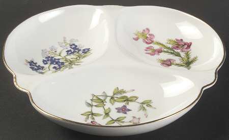 Stafford Flowers 3-Part Relish Oven To Table