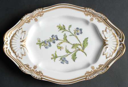 Stafford Flowers Relish/Gravy Underplate